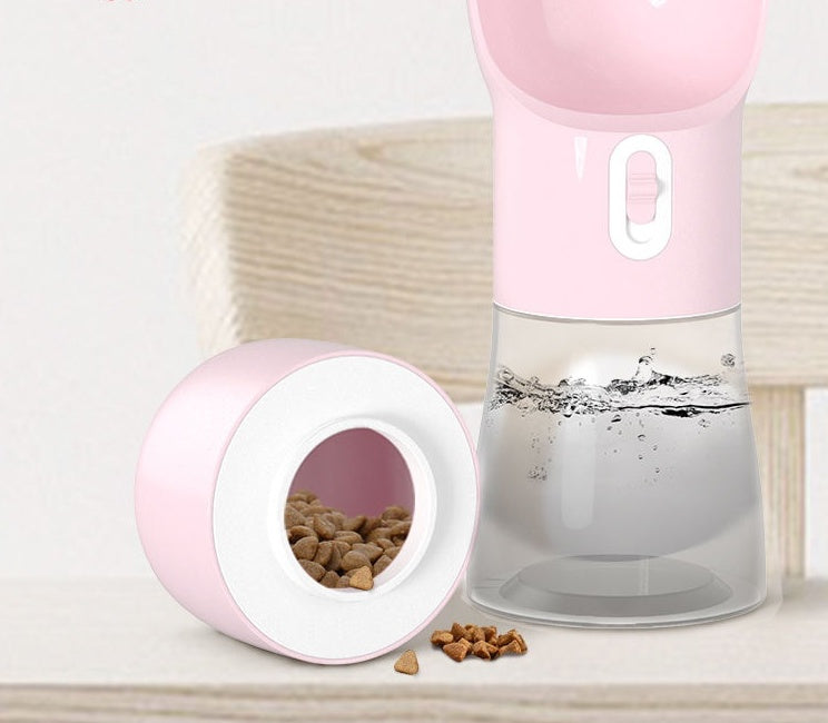 Portable Pet Water Bottle Dispenser – Leak-Proof Travel Pet Hydration