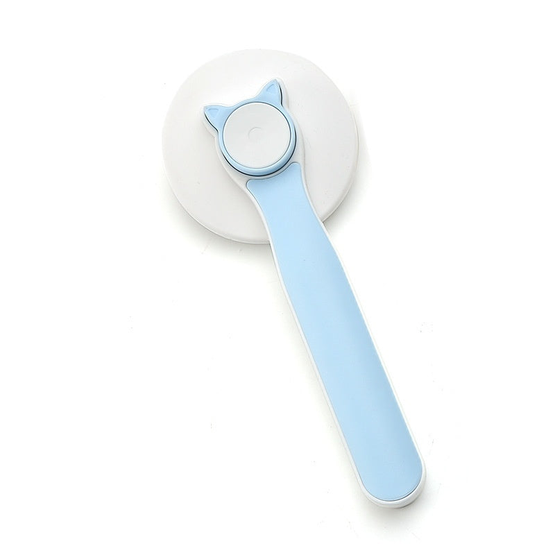 Cats And Dogs Grooming Brush, Self Cleaning Slicker Brushes Pet Hair Removal Comb Stainless Steel Needle Brush