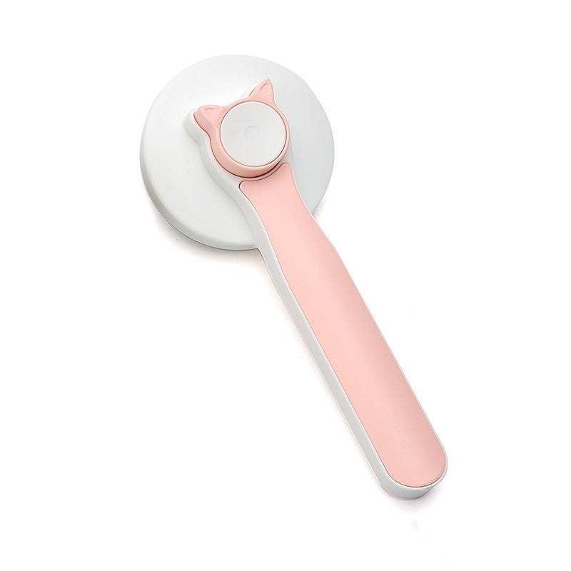 Cats And Dogs Grooming Brush, Self Cleaning Slicker Brushes Pet Hair Removal Comb Stainless Steel Needle Brush