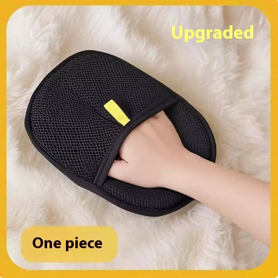 Pet Hair Remover Gloves Deshedding Brush Glove For Dog Cat Rabbit With Long Short Curly Hair