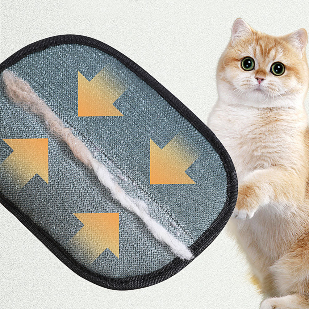 Pet Hair Remover Gloves Deshedding Brush Glove For Dog Cat Rabbit With Long Short Curly Hair