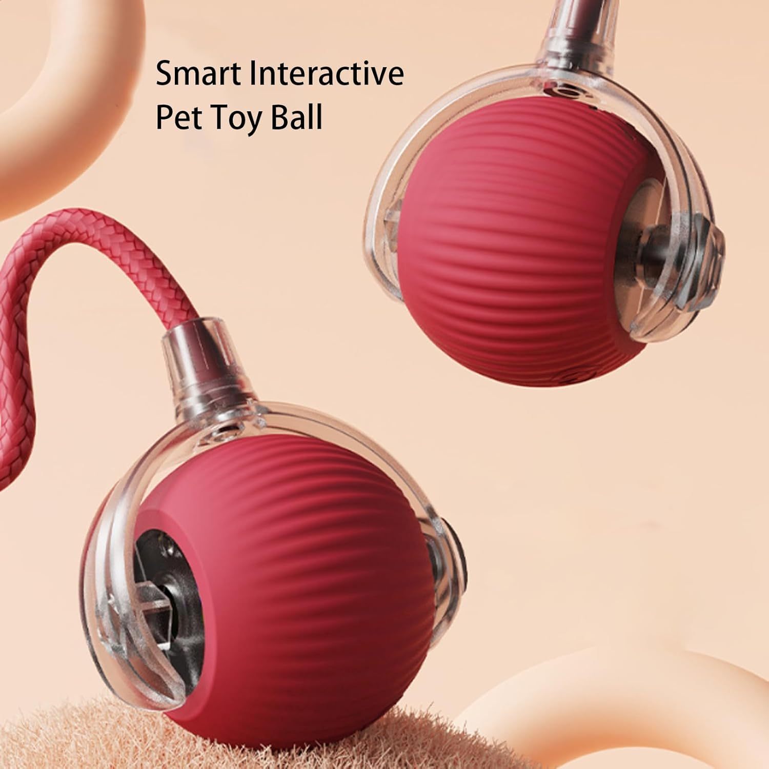 Rolling Ball Ball For Cats And Dogs . Smart Ball Toy Interactive Ball Toy 360 .Smart Automatic Rolling Pet Ball